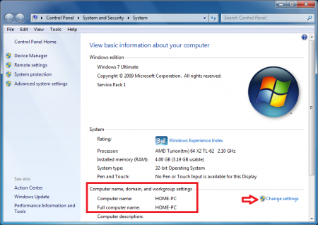 Cara Merubah Nama Komputer (Computer Name) di Windows 7