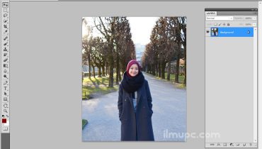 cara membuat efek photo menjadi fokus di photoshop