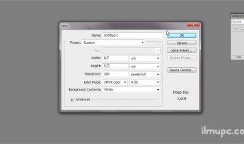 panduan membuat kartu nama dengan photoshop