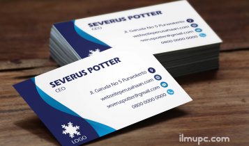 tutorial membuat kartu nama dengan photoshop