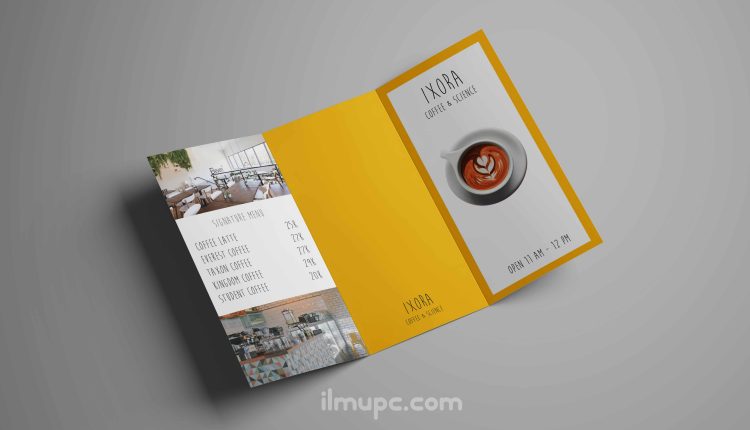 cara membuat brosur lipat 3 di Photoshop