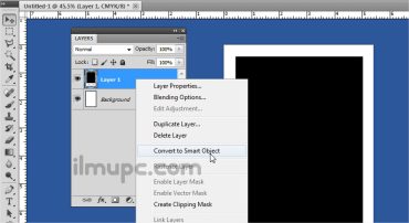 Convert to smart object