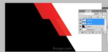 background membuat banner iklan sederhana di photoshop